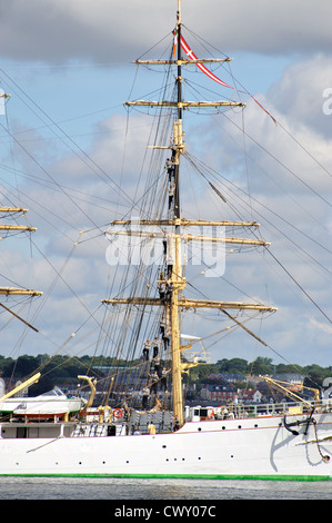 "Sagres" in der tall Ships races Dublin Irland 2012. Schulschiff der portugiesischen Marine seit 1961 Stockfoto