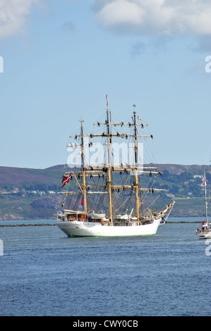 "Sagres" in der tall Ships races Dublin Irland 2012. Schulschiff der portugiesischen Marine seit 1961 Stockfoto