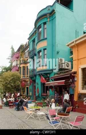 Ägypten, Istanbul, Vertriebsfilialen in Sultanahmet in der Yerebatan Caddesi Stockfoto