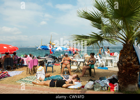 Ägypten, Istanbul, Prinzeninseln (Türk. Adalar) Im Marmarameer, Kinaliada ist Die Viertgrösste Insel. Stockfoto