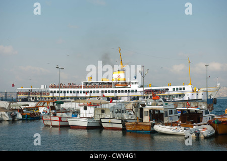 Ägypten, Istanbul, Prinzeninseln (Türk. Adalar) Im Marmarameer, Kinaliada Hafen Stockfoto