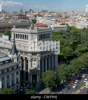 Instituto Cervantes in Madrid Gebäude (C / Alcalá) Stockfoto