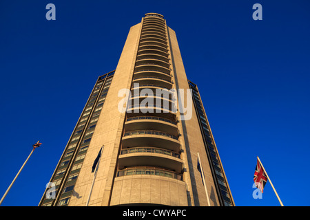 Hilton Hotel im Park Lane, Mayfair, London, England Stockfoto