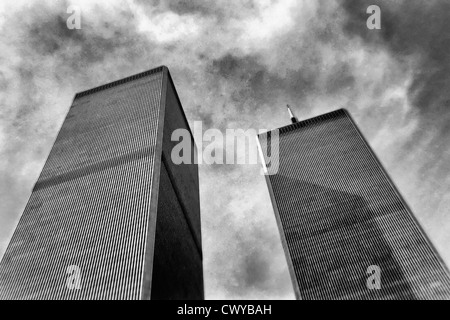 World Trade Center, ca. 1988 Stockfoto