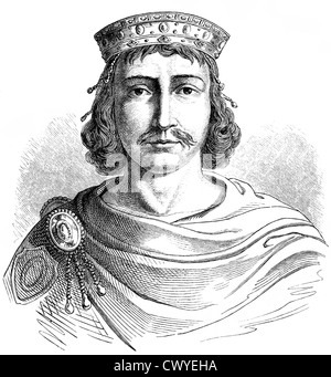 Flavius Petrus Sabbatius Iustinianus oder Justinian i., ca. 482-565, römischer Kaiser und Heiliger der orthodoxen Kirche, Stockfoto