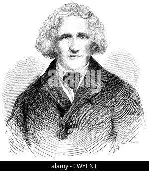 Jacob Ludwig Karl Grimm 1785-1863, ein deutscher Literaturwissenschaftler und jurist Stockfoto