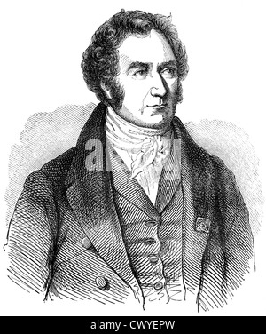 Dominique François Jean Arago oder Joan Francesc Domènec Arago, 1786-1853, ein französischer Physiker und Politiker Stockfoto