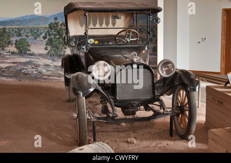 1916-Dodge-Tourenwagen, General Pershing "Strafexpedition" Ausstellung im Pancho Villa State Park in Columbus, New Mexico, USA Stockfoto