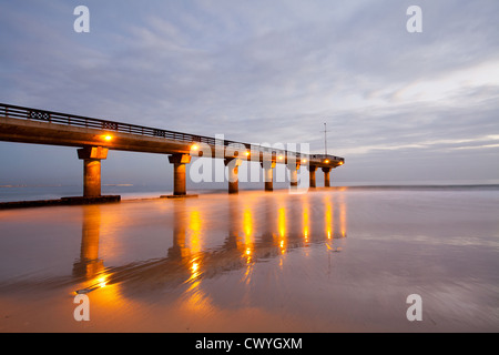 Hai Rock Pier in Port Elizabeth, Südafrika Stockfoto