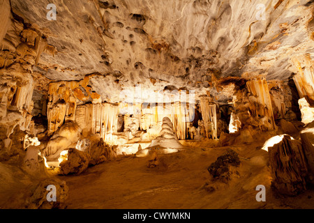 Karsthöhle in Oudtshoorn, Südafrika Stockfoto