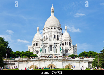 Sacre Coeur Paris Frankreich EU Europa Stockfoto