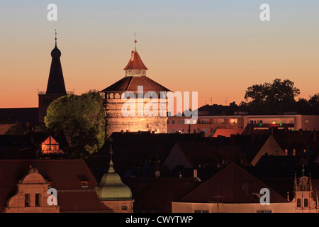 Turm in der Altstadt von Nürnberg, Deutschland Stockfoto