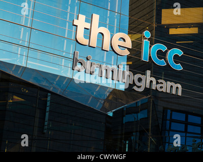 Der Eingang zum ICC in Birmingham, West Midlands, England Stockfoto