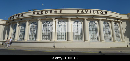 Wintergärten-Pavillons auf Marine Parade, Weston-Super-Mare, Somerset, England, Vereinigtes Königreich Stockfoto