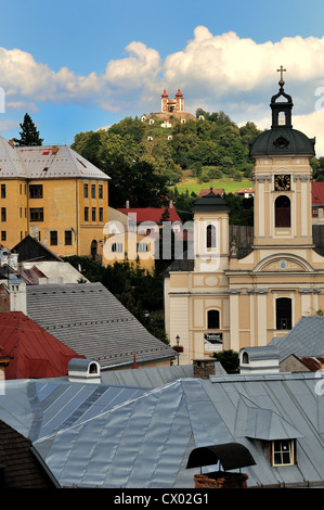 Banska Stiavnica Altstadt Slowakei Europa Stockfoto