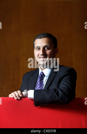 Anas Sarwar MP, stellvertretender Vorsitzender der Scottish Labour Party. Mitglied des Unterhauses für Glasgow Central. Stockfoto