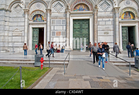 Der Duomo (Kathedrale), Pisa, Toskana, Italien Stockfoto