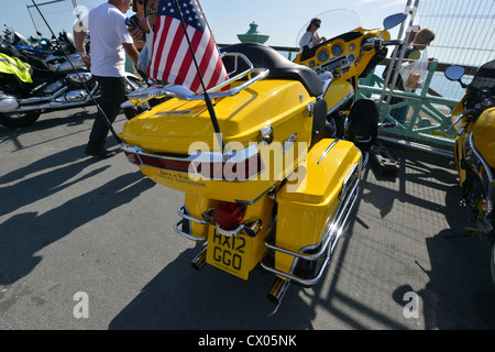 Harley Davidson Screaming Eagle Electra Glide Stockfoto