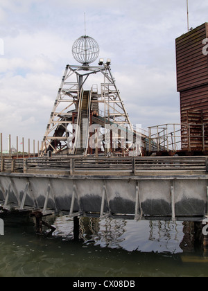 Log Flume Ride, Great Yarmouth, Norfolk, Großbritannien Stockfoto