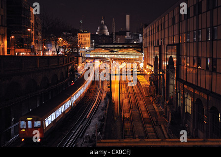 Farringdon Station, London Stockfoto