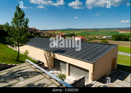 Museum der Achaeological-Website von Clunia Sulpicia, Burgos, Castilla y Leon, Spanien, Europa. Stockfoto