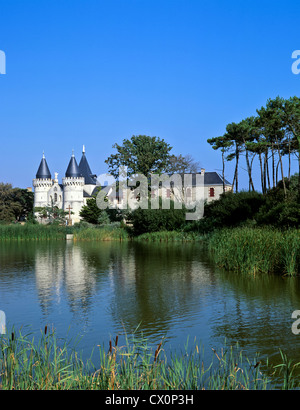 8248. Notre-Dame de Bourgenay, Port de Bourgenay Vendee, Frankreich, Europa Stockfoto