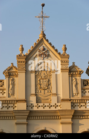 Elk201-3358v Indien, Kerala, Kochi, Santa Cruz Basilika Stockfoto