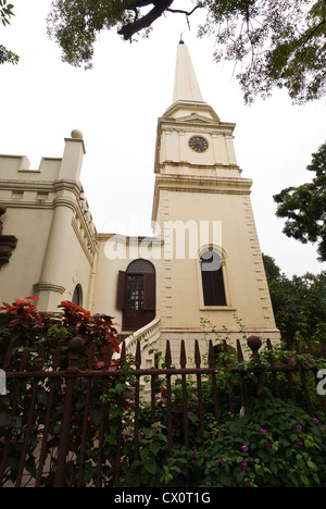 Elk201-4005v Indien, Tamil Nadu, Chennai, Ft St George, Marienkirche Stockfoto