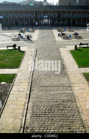 Umfassende Einblicke in Stück Hall Halifax. Stockfoto