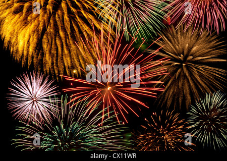 Feuerwerk Stockfoto