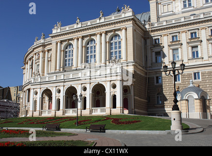 Blick auf Opera House in Odessa, Ukraine Stockfoto
