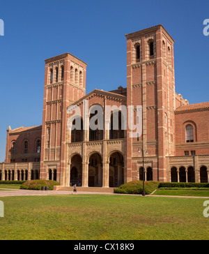 LOS ANGELES, Kalifornien, USA - Royce Hall am UCLA Campus. Stockfoto