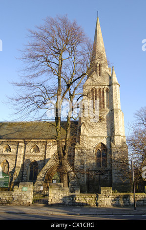 Die Pfarrei St. Markus-Kirche, Regents Place, London, England Stockfoto