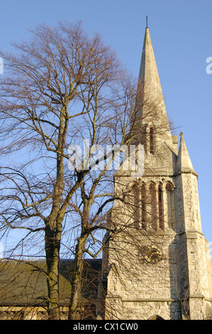 Die Pfarrei St. Markus-Kirche, Regents Place, London, England Stockfoto