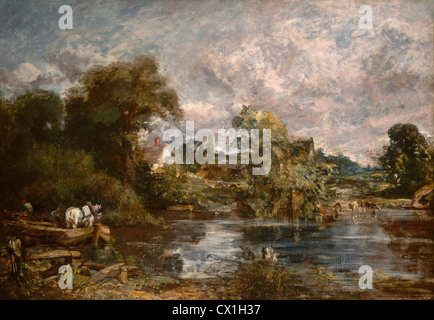 John Constable, The White Horse, Britisch, Öl 1776-1837, 1818-1819, auf Leinwand, Stockfoto
