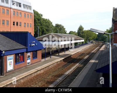 Bahnhof in Knutsford Cheshire UK Stockfoto