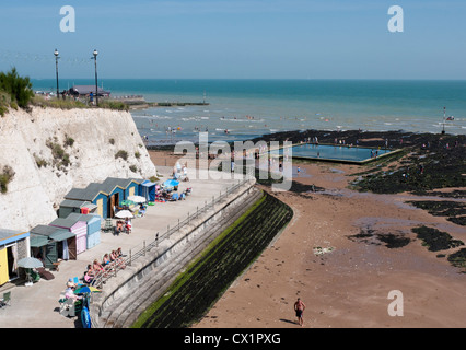 Louisa Bay in Broadstairs, Kent, England Stockfoto