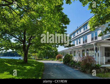 East Wind Inn im Dorf von Mietern Hafen auf St George Halbinsel, Knox County, Maine, USA Stockfoto