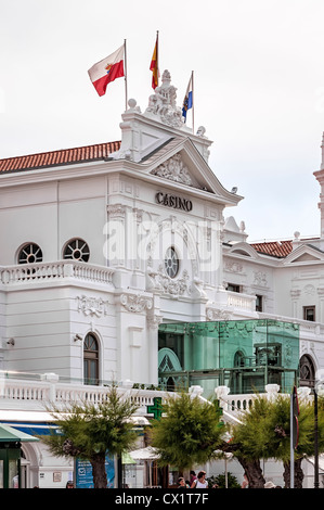 Grand Casino der Sardinero, square de Italia, Stadt Santander, Kantabrien, Spanien, Europa Stockfoto