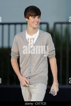 Los Angeles, Kalifornien, USA. 21. Juni 2012. Justin Beiber © Sydney Alford / Alamy Live News Stockfoto