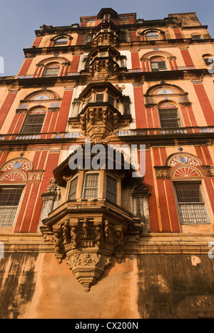 Elk201-4661v Indien, Tamil Nadu, Thanjavur, Königspalast, Sadar Mahal Stockfoto