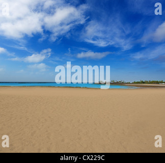 Arrecife Lanzarote Playa del Reducto Strand in Kanarische Inseln Stockfoto