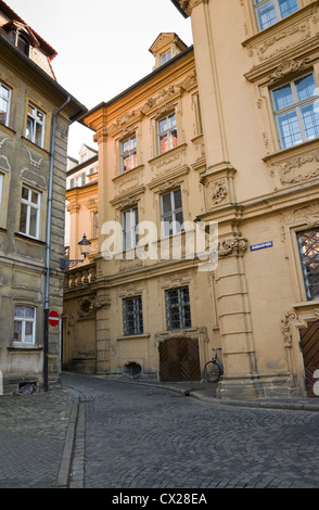 In der alten Stadt, Bamberg, Bayern, Deutschland, Europa. Stockfoto