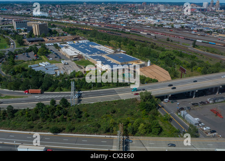 Übersichten, Antenne, New Jersey, Newark (vom Flugzeug) Stockfoto