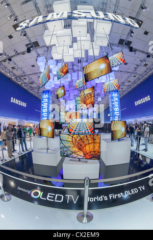 Samsung OLED-TV, IFA 2012, Stockfoto