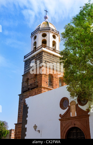 Lanzarote Teguise Nuestra Senora de Guadalupe Kirche in Kanarische Inseln Stockfoto