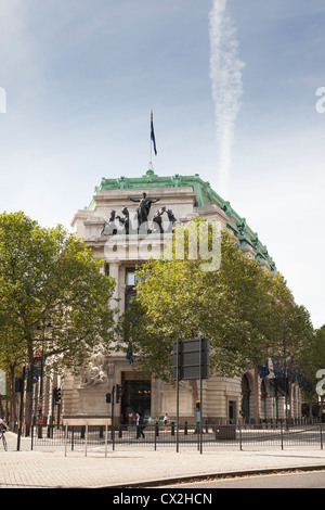 Außen an das australische hohe Kommission Gebäude an der Ecke des Stranges und Aldwych Stockfoto