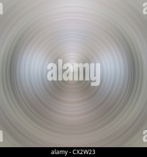 Kreisförmige Metall gebürstet Textur. Sehr hohe Auflösung Textur. Stockfoto