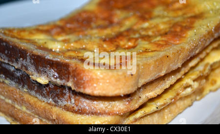 hausgemachte französische Toast / eggy Brot Stockfoto