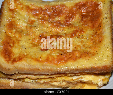 hausgemachte französische Toast / eggy Brot Stockfoto